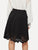 SHEIN Plus Scallop Cut Solid Skirt
