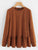 Plus Ruffle Hem Space Dye T-shirt