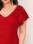Plus Zip Back Ruffle Trim Bodycon Dress