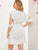 Plus Polka Dot Wrap Tie Side Dress