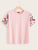 Plus Floral Print Sleeve Top
