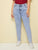 Plus Space Dye Button Waist Jeans