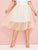 Plus Mesh Overlay A-line Skirt
