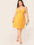 Plus Twist Front Pleated Cami Dress