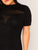Plus Sheer Mesh Insert Midi Dress