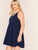 Plus Scallop Trim Flare Slip Dress