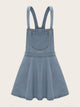 Plus Pocket Front Dungaree Dress