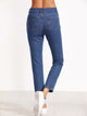 High Waist Straight Jeans