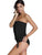 Strapless Side Tie Tankini Set