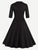 Embroidered Applique Flare Dress