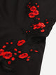 Embroidered Applique Flare Dress