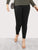 Plus High Rise Solid Leggings