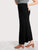 SHEIN Plus Solid Knit Column Skirt