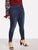 SHEIN Plus Bleach Wash Skinny Jeans