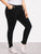Plus Raw Hem Skinny Jeans