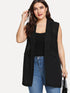 Plus Mesh Insert Solid Vest