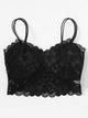 Plus Scalloped Trim Bralette