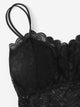 Plus Scalloped Trim Bralette