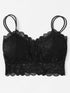 Plus Scalloped Trim Bralette