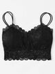 Plus Scalloped Trim Bralette