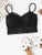 Plus Scalloped Trim Bralette