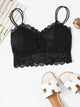 Plus Scalloped Trim Bralette