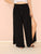 Plus Slit Palazzo Leg Pants