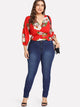 Plus Solid Skinny Jeans