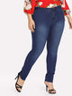 Plus Solid Skinny Jeans