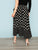 SHEIN Plus Polka Dot Print Ruffle Wrap Skirt