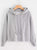 Plus Pearl Beaded Hooded Sweatshirt