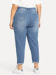 SHEIN Plus Ripped Rolled Up Hem Jeans