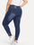 SHEIN Plus Ripped Detail Raw Hem Jeans