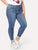 SHEIN Plus Bleach Wash Skinny Jeans