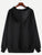 Plus Drawstring Detail Pocket Front Hooded Sweatshirt