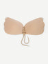 Plus Self Adhesive Lace-Up Bra