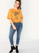  Plus Figure Print Tee