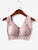 Plus Contrast Lace Wireless Bra