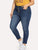 SHEIN Plus Bleach Wash Jeans