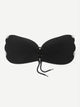 Plus Self Adhesive Lace-Up Bra