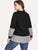 Plus Contrast Panel Sweatshirt