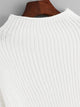 Plus Solid Drop Shoulder Jumper