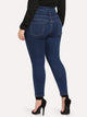 SHEIN Plus High Waist Button Up Jeans