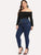 SHEIN Plus High Waist Button Up Jeans