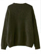 Plus Drop Shoulder Solid Jumper