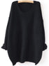 Plus Drop Shoulder Solid Jumper