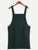 Plus Plain Corduroy Pinafore Dress