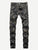 Men Pocket Side Camouflage Print Jeans