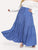 Plus Drawstring Tiered Seam skirt