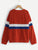 Plus Color Block Raglan Sleeve Sweatshirt